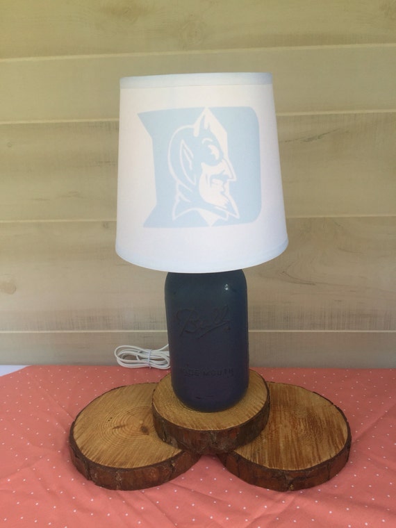 University Lamp Dorm Room Lamp Desk Lamp by TheOldWeatheredBarn