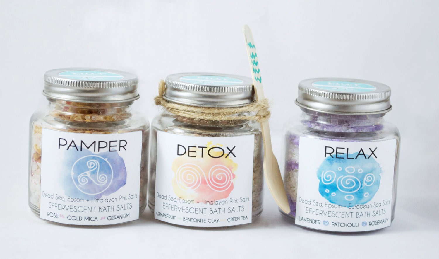 Effervescent Therapeutic SaltsBath Salts Spa Foot Soak
