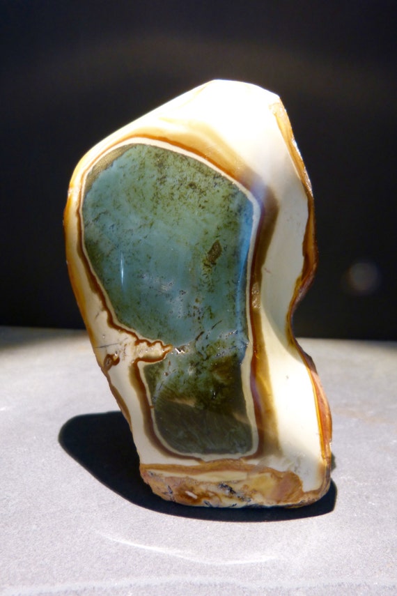 polychrome jasper ashtray