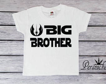 Big Brother Star Wars Inspired T-Shirt; Big Brother Star Wars Inspired Toddler T-shirt; Baby Bodysuit; Big Bro Youth Tee Shirt; *BB16210