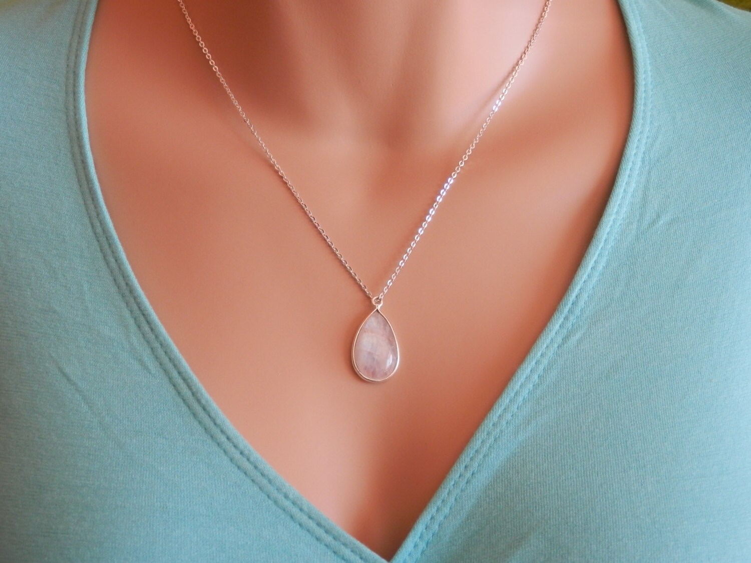 Moon stone necklaces Clearance