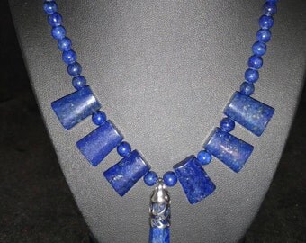 Lapis Pendant Necklace