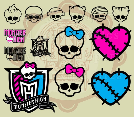 Download Monster High SVG Monster High Invitations Frankie by ...