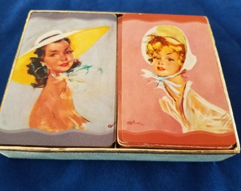 Vintage Whitman Playing Cards - 2 Decks