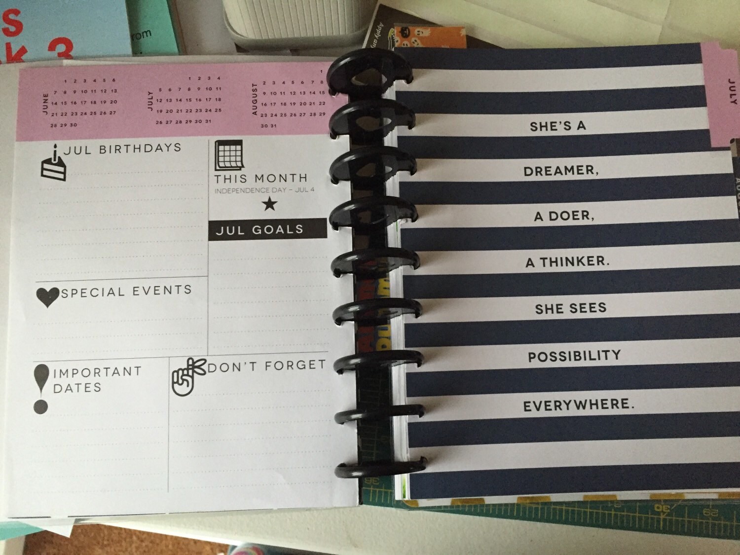 Happy Planner expander discs for Happy Planner discs only