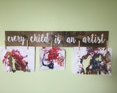Every child is an artist | Etsy
