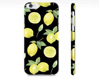 iPhone 6 Case - iPhone 5 Case - Samsung Galaxy S5 Case - Lemons iPhone Case - Lemons Phone Case - Citrus iPhone Case