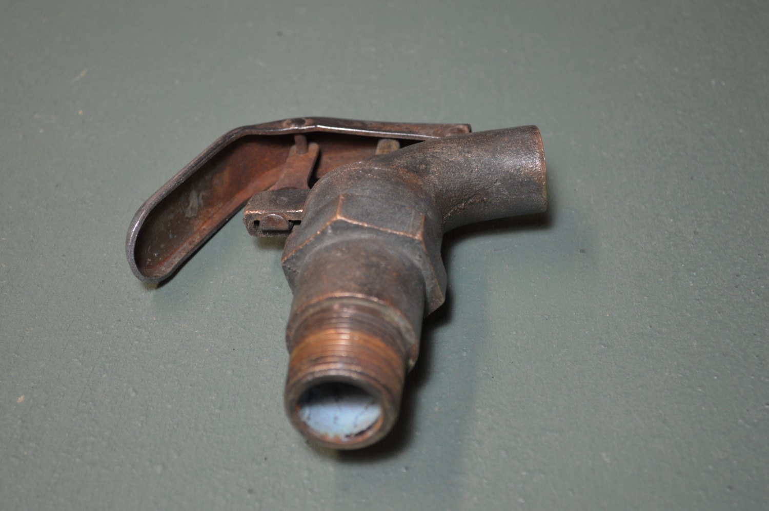 Brass Lever Valve Oil Drum Valve Vintage Barrel Valve 281