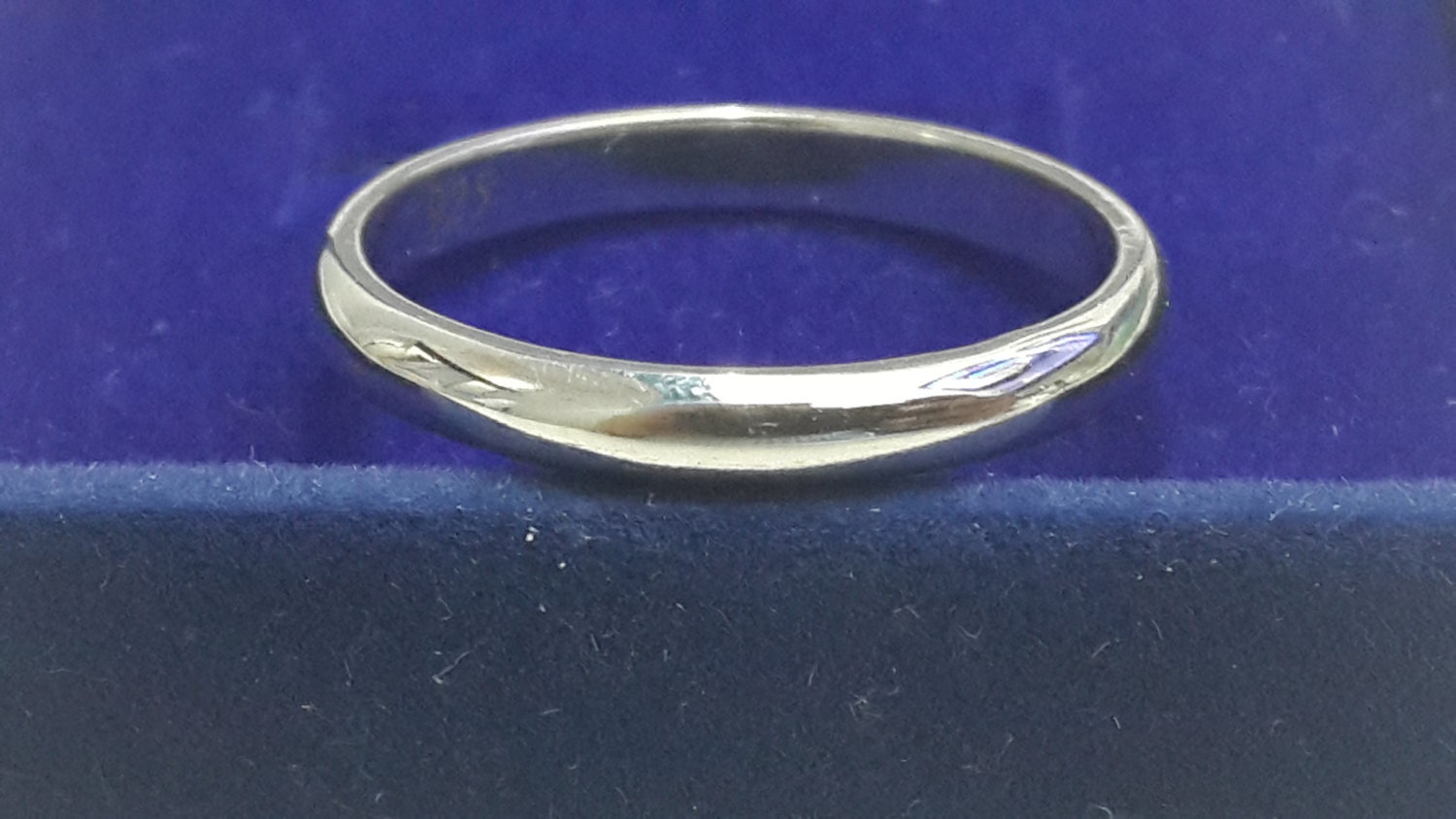 2mm sterling silver plain wedding band for woman ring all