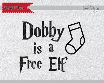 Download Dobby is a free elf | Etsy