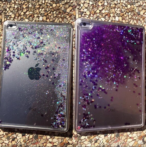 iPad Mini Liquid Glitter Cases with Moving by EyeKandyProducts