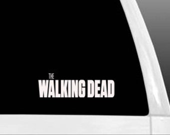 Walking Dead Decal | Etsy