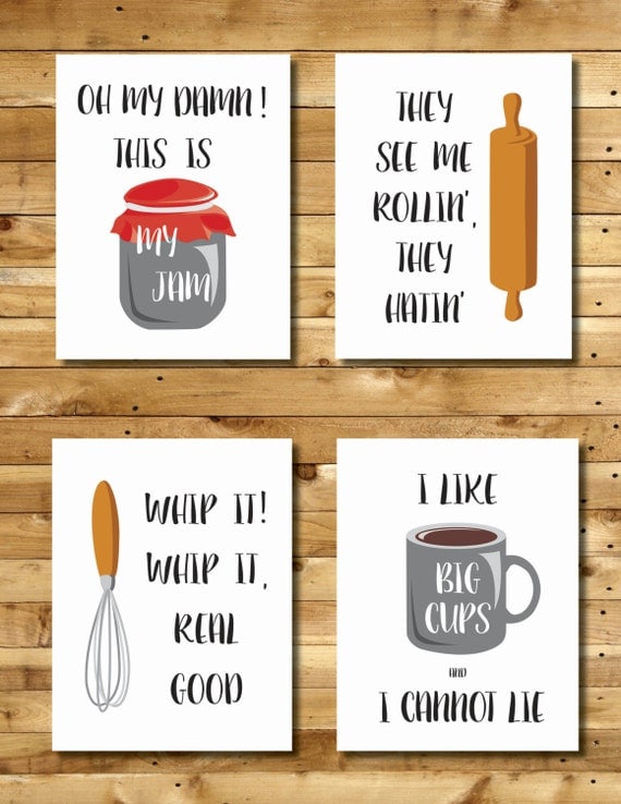 Items Similar To KITCHEN PUN SET Printable Art Downloadable Art   Il 570xN.1073317930 Ll5z 