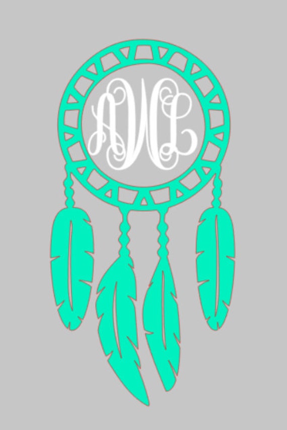 Download Monogram Decal Dream catcher Monogram Decal