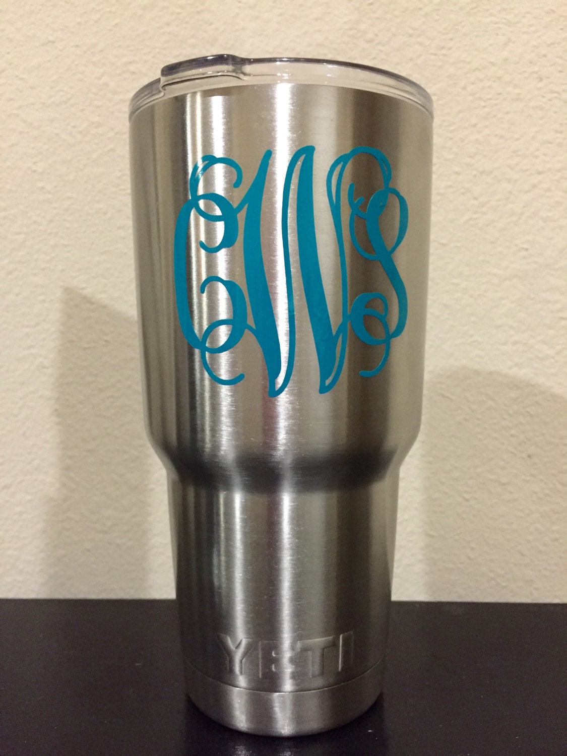 Customized Yeti Rambler 30 oz Monogrammed Yeti Tumbler