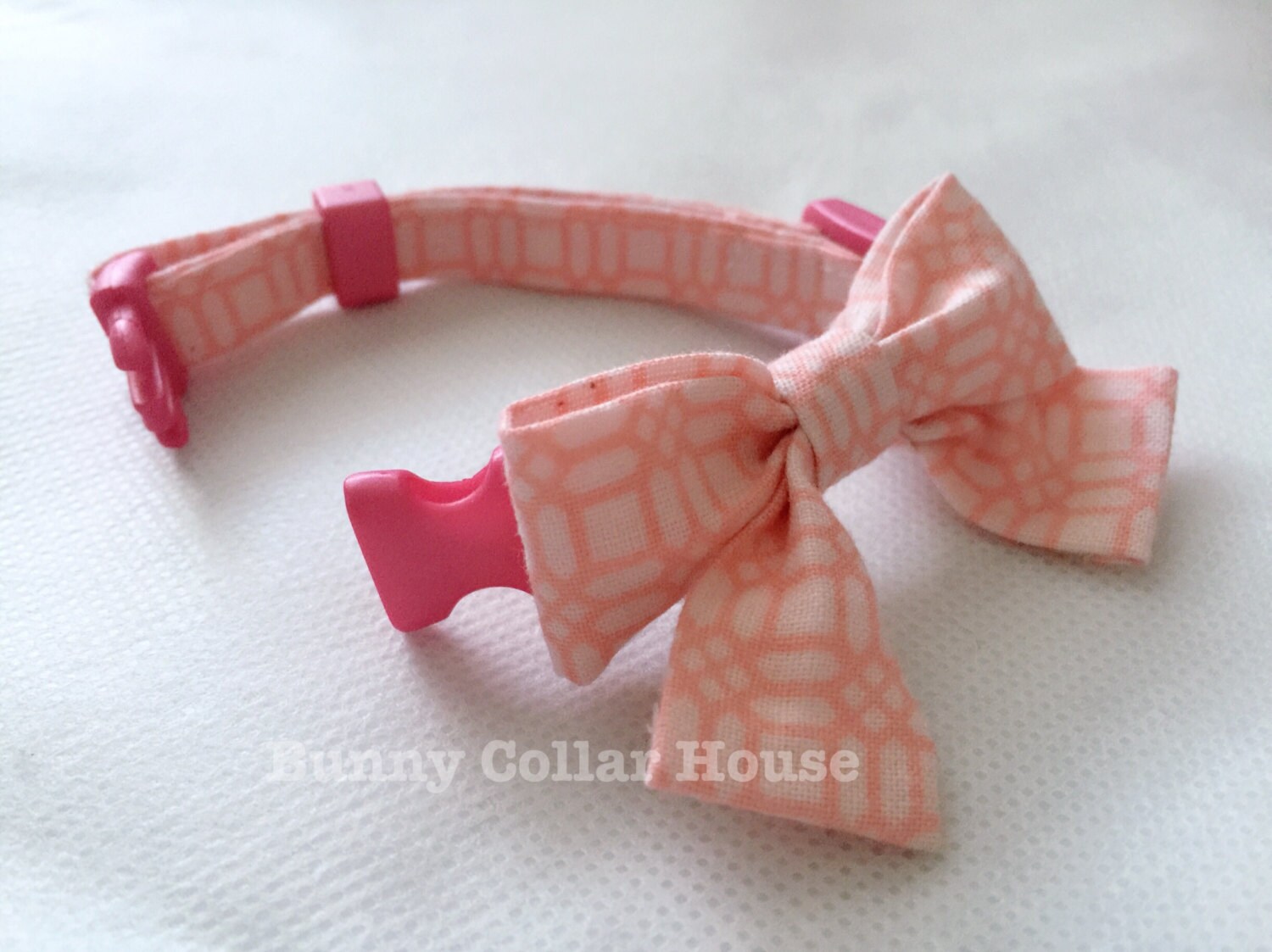 Pink Dolly Collar rabbit accessories bunny collar collar