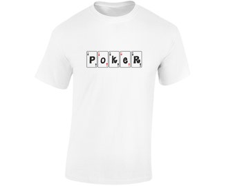 Poker tshirt | Etsy