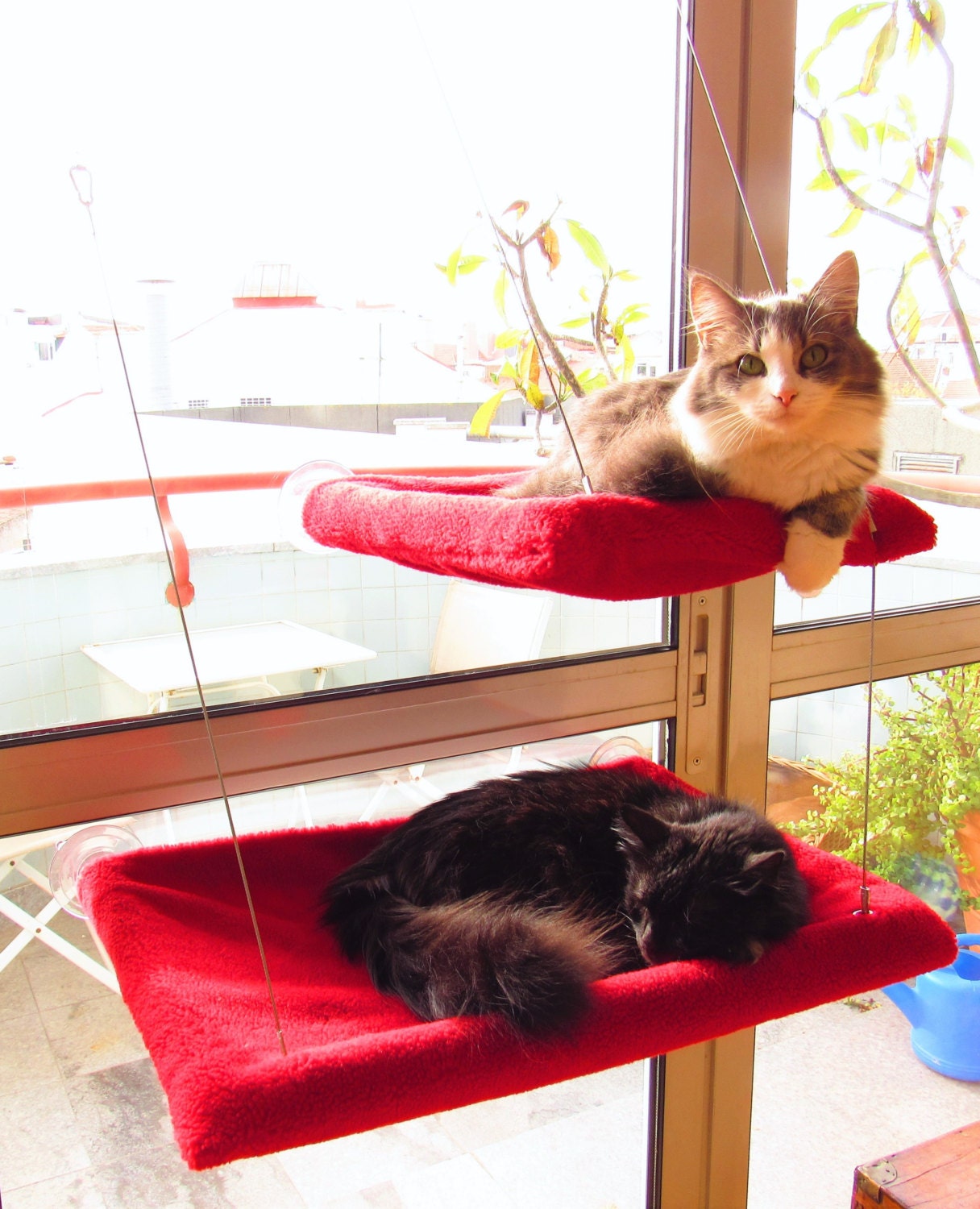 Гамак для кошки на балкон