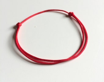 Lucky Bracelet Red String Red cord Good luck Bracelet