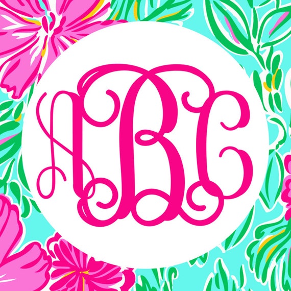 Download Monogram Vine Font Cutting Files in Svg Eps and Dxf for