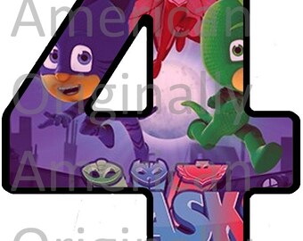 Download PJ Masks digital alphabet, pj masks clipart, pj masks ...