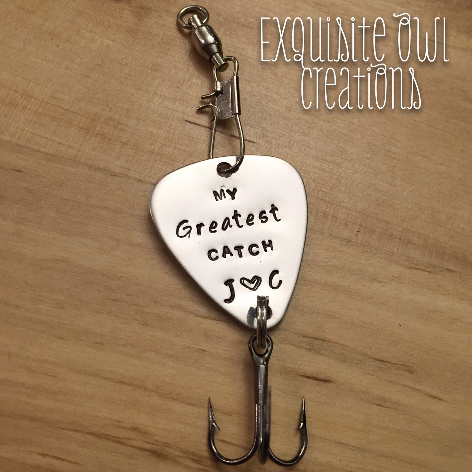 Fishing Lure Personalized Fishing Lure Boyfriend gifts