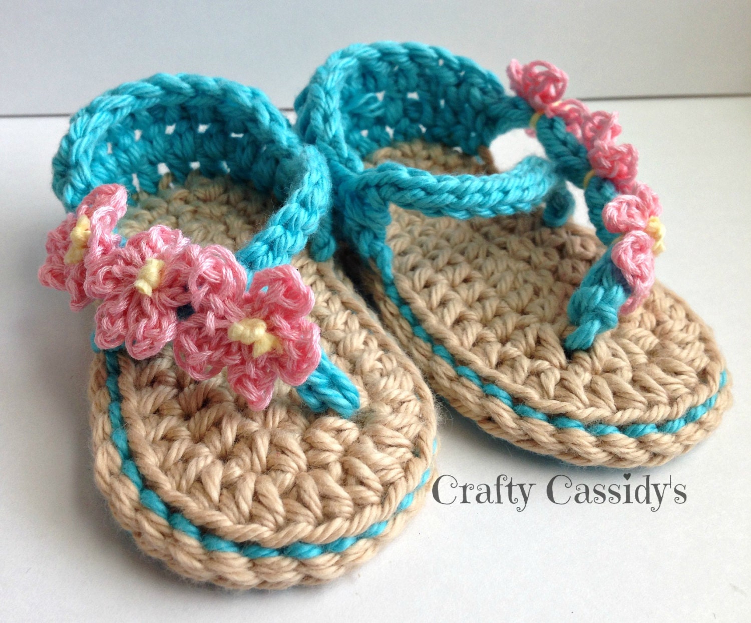 Crochet baby Girl Sandals crochet newborn sandals baby girls