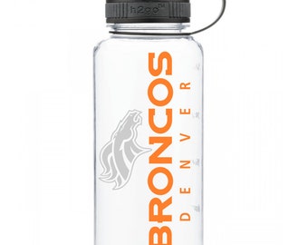 Personalized Denver Broncos Water Bottle