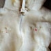 Snowsuit with Hood Jumpsuit Baby Girl Boy Rumper Off White Infant Shower Gift Flower Embroidery Winter Autumn Jacket New Born Lined Pajama