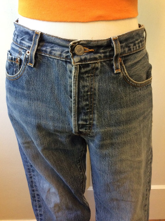 vintage 501 button fly jeans