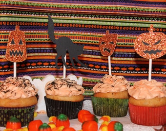 Halloween Cupcake Toppers