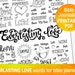 GENESIS 4 Bible journaling printable templates illustrated