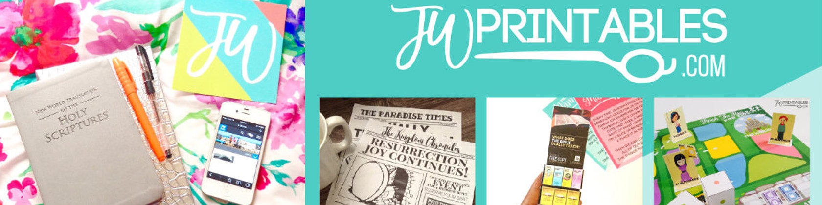 Printables for our worldwide family of JWs by JWPrintables on Etsy