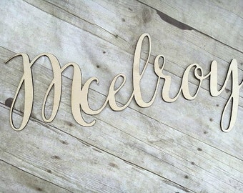 H1: Elevate Your Home Decor with Etsy Wooden Laser Cut Words