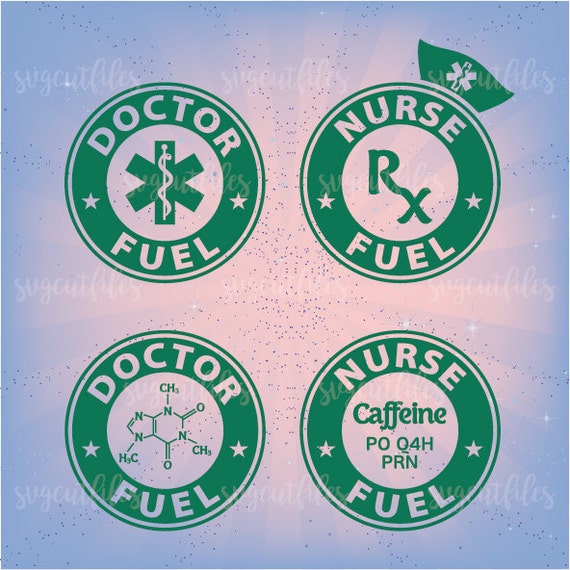 Download Nurse & Doctor Coffee Logo SVG Cutting File Cricut