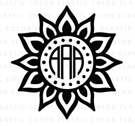 Download Mandala Monogram Svg Designs For Crafters - Layered SVG Cut File