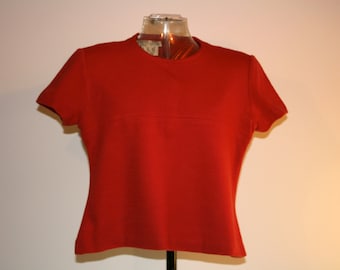 Vintage original Hardy Amies blouse top 1960s dressmakers to The Queen by Appointment