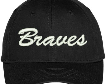 Chapeau Atlanta Braves 4 Juillet - Ajusté Taille 7 1/2 - Rouge/blanc/bleu Avec 28 - Neuf