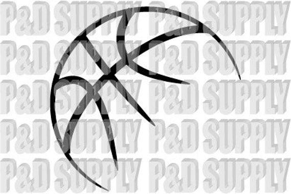 Download Basketball SVG DXF Digital Cut file for Cricut or