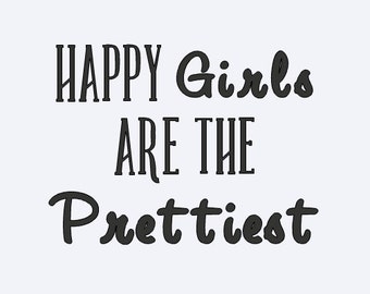 Items similar to Wall Decal I believe in Pink Happy Girls are the ...