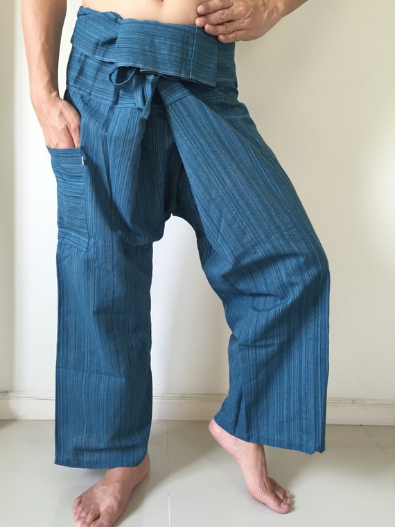 TC Fabric Fisherman Pants Yoga Pants Tai chi Pants by Berrypants