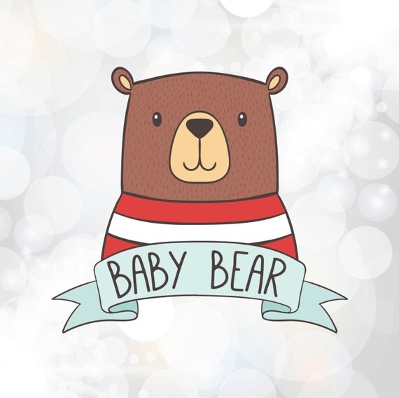 Download Baby Bear SVG bear svg baby & kids shirt design by Linescut