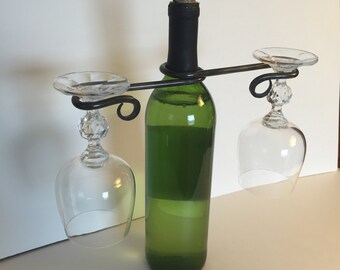 Metal Wine Glass Holder 1/2 Inch