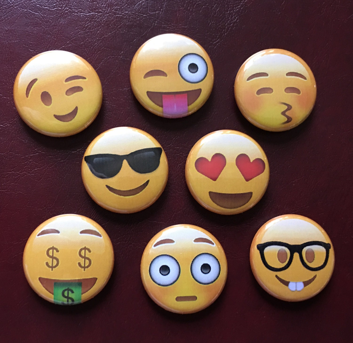 Emoji Magnets Set of 8