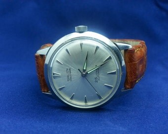 Gruen Precision Men's Automatic 25 Jewels Stainless Steel Watch