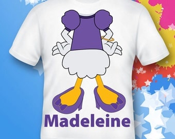 Daisy Duck Shirt. Daisy Duck Shirt. Daisy Duck gift. Daisy Duck costume. Daisy Duck birthday