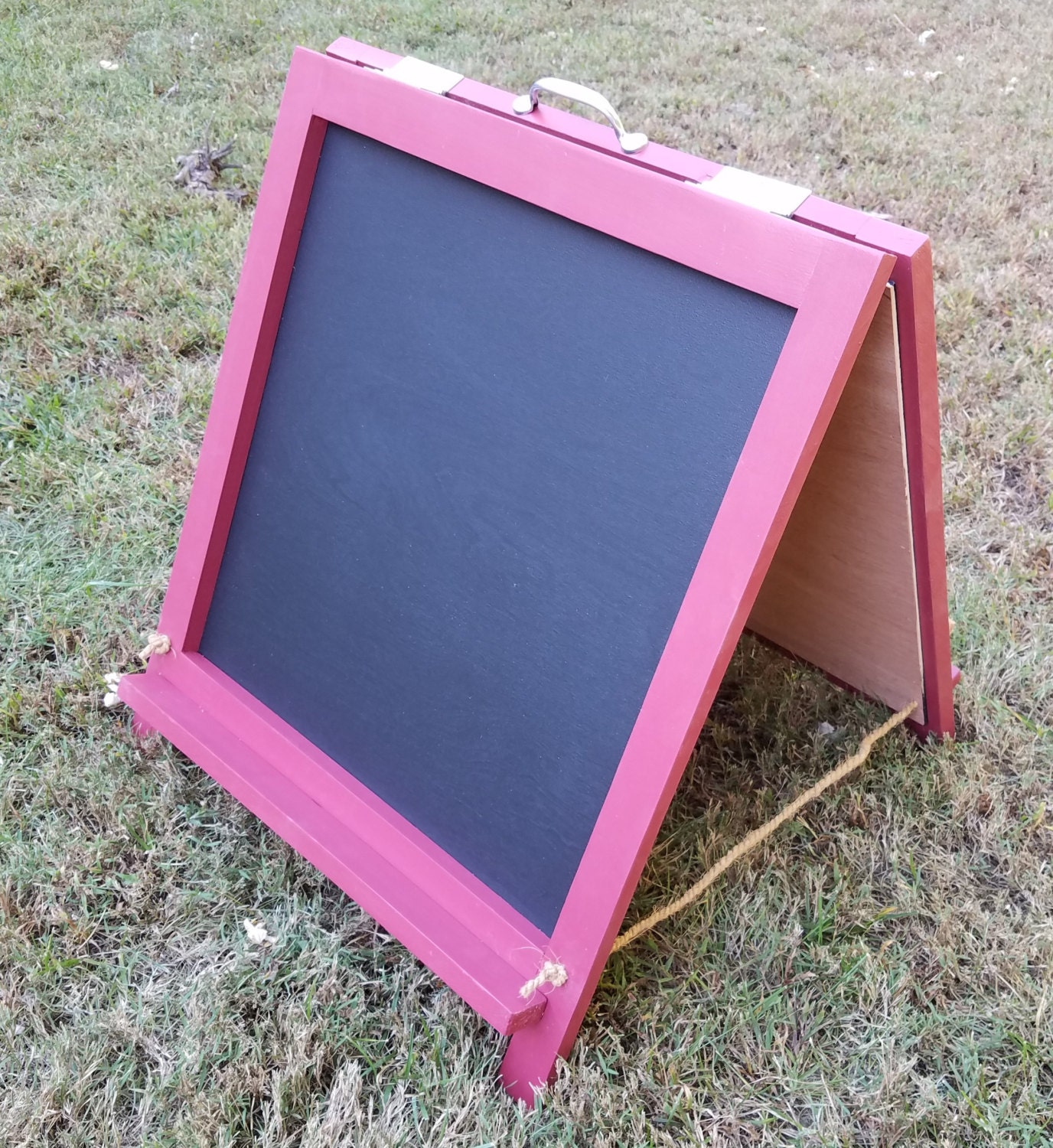 Portable Folding Chalkboard from FallingTreesBySki on Etsy Studio