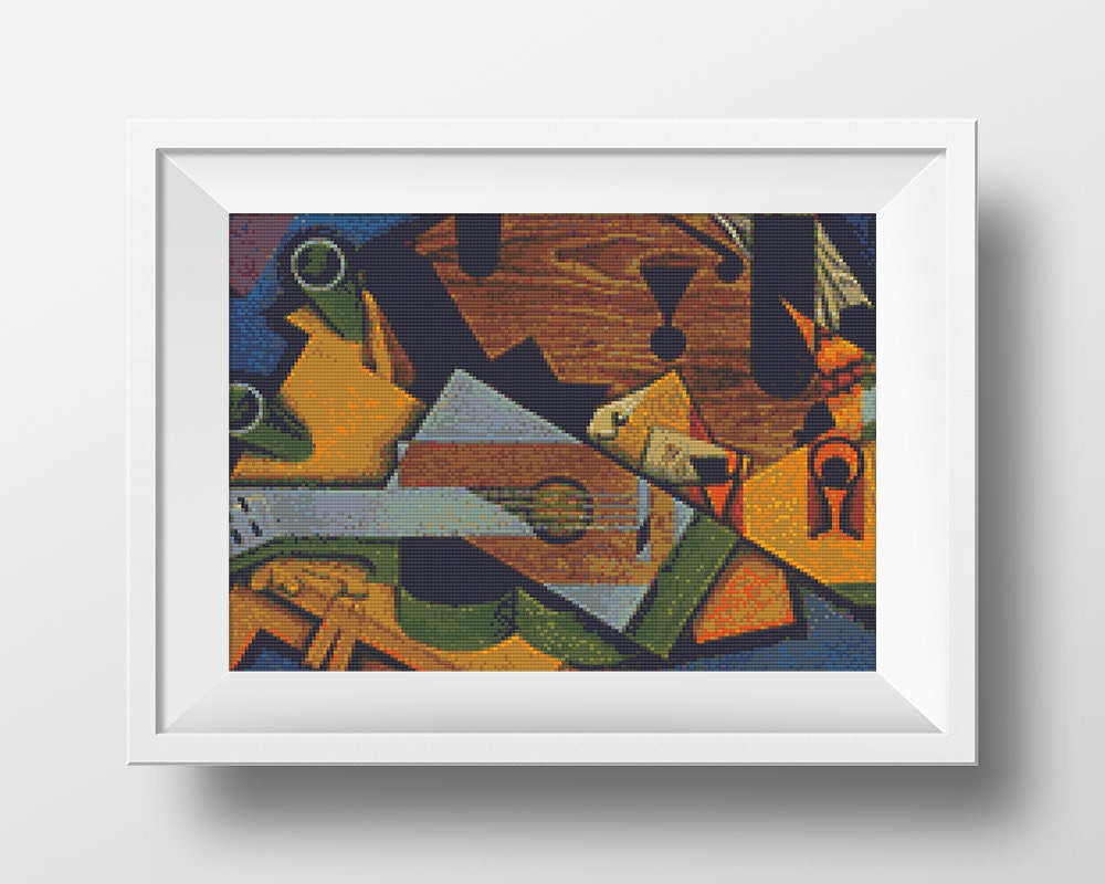 Famous Painting Cross Stitch Pattern Painting PDF Pattern