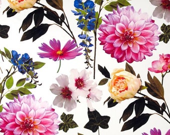 CLEARANCE FLAWED Waverly Work Of Art Summer Home Decorating Fabric By The Yard