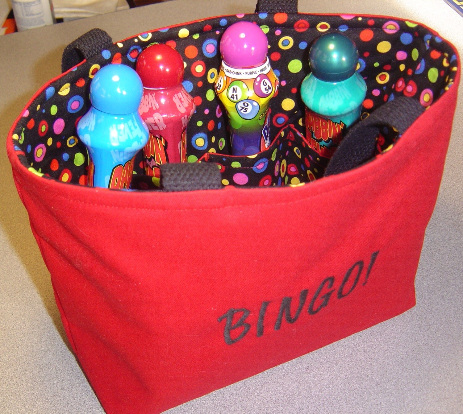 Bingo Supply Bag